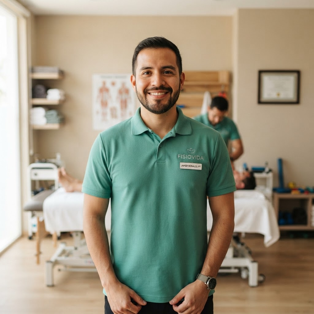 Retrato del fisioterapeuta fundador de MusculArte
